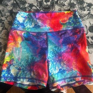 Fleo Colorful Floral Women's Shorts